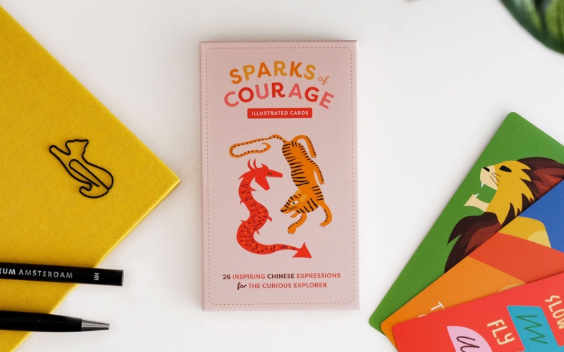 Sparks of Courage card set